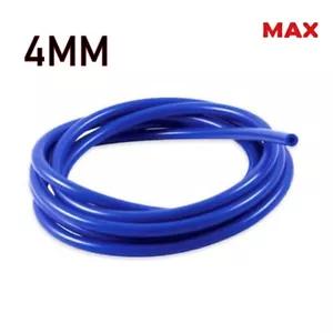 10FT Blue ID 5/32" 4mm Vacuum Silicone Hose Turbo Intercooler Coupler Pipe - Foto 1 di 5