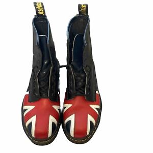 Dr. “Doc” Martens Union Jack British Flag High Top / Boots Size 4 (UK) 6 (US)