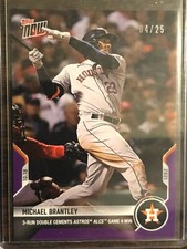 2021 Topps Now #989 Michael Brantley Houston Astros 04/25