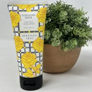 NEW SEALED Beekman 1802 Sunshine Rose Goat Milk Hand Cream 2oz / 59ml - Picture 1 of 1