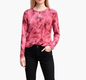 Under Armour – Rival Damen-Langarm-T-Shirt mit Frottee-Druck und Rundhalsausschnitt, Small - Bild 1 von 5