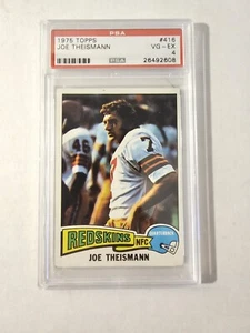 Joe Theismann #416 1975 Topps radiocontrol novato PSA 4 en muy buena condición-excelente - Imagen 1 de 2