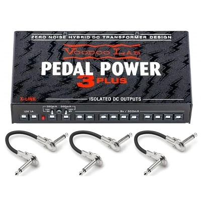 Nuevo Voodoo Lab Pedal Power 3 Plus PP3P Guitarra Efectos Pedalboard Fuente de Alimentación Foto 1 de 2