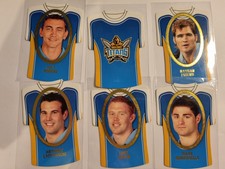 2007 Invincible NRL Select - Jersey Die Cut - Titans Set - 6 Cards #GC49 +