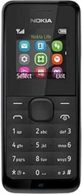 TELÉFONO MÓVIL NOKIA 105 BARATO SIMPLE - DESBLOQUEADO CON CARGADOR NUEVO Y GARANTÍA Foto 1 de 2