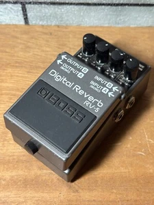 Vintage BOSS RV-5 Digital Reverb Guitar Pedal w Power Adapter, Free Daily Ship - Picture 1 of 7