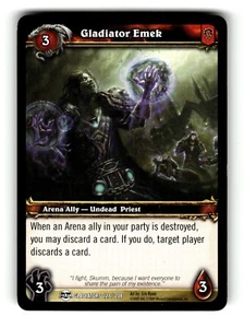 World of Warcraft TCG Blood of Gladiators Trading Card Edward Gladiator #127 C - Bild 1 von 4