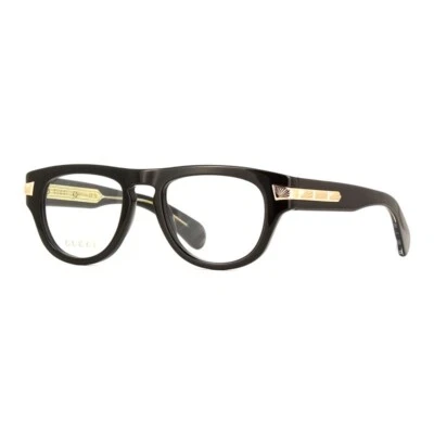 NUEVAS GAFAS CUADRADAS GUCCI GG1519O 001 NEGRAS TRANSPARENTES Foto 1 de 3