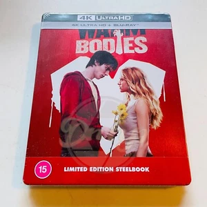 Warm Bodies Zombie Horror Comedy 4K Bluray Steelbook Zavvi EX UK All Region - Picture 1 of 8