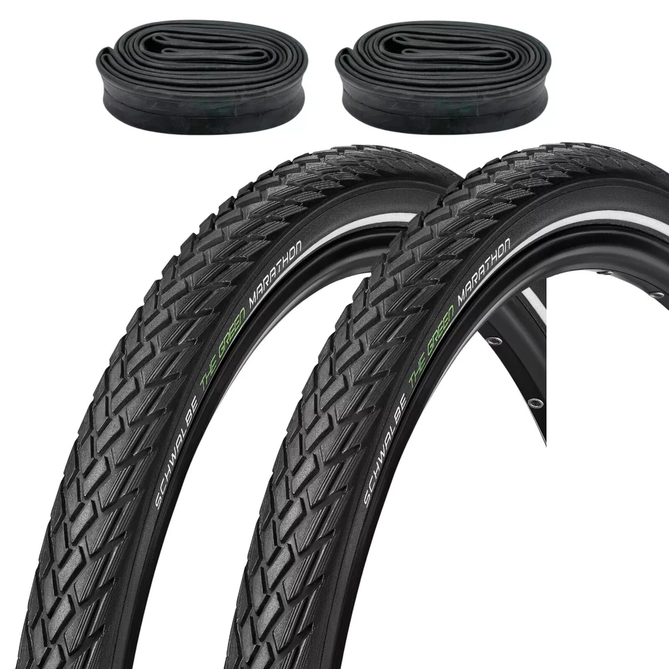 Schwalbe Green Marathon 28x1,25 Zoll 32-622 700x32c GreenGuard im SET wählbar - Bild 1 von 1