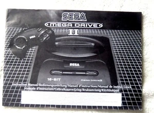 Folleto de instrucciones 52700 - Manual de instrucciones de Sega Mega Drive II - Sega Mega Dr - Imagen 1 de 1