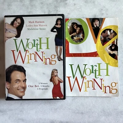 Worth Winning DVD, 1989 Mark Harmon, Madeleine Stowe, Lesley Ann Warren Rare OOP - Image 1 of 3