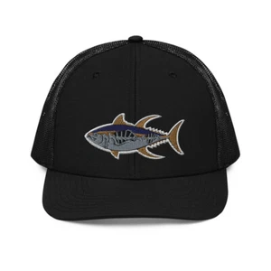Zombie Tuna Fish Trucker Cap - Picture 1 of 13