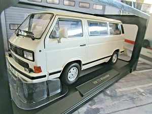 VW Volkswagen Bus T3 Multivan White Star weiss white 1993 Norev RAR 1:18  - Bild 1 von 7