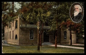 DELAND FLORIDA 1894-1929 VOLUSIA COUNTY COURTHOUSE Henry Addison DeLand, pm 1918 - Picture 1 of 2
