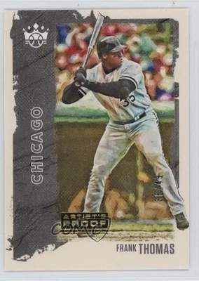 2021 Panini Diamond Kings Artist Proof Gold /49 Frank Thomas #28 HOF - Image 1 of 2