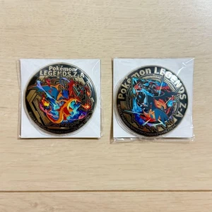 Pokemon Pokemon Z-A original gold badge 2 unopened - Picture 1 of 1