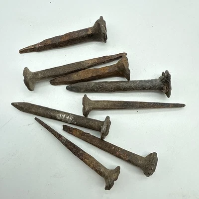 批量指甲 方形 锻铁 复古 乡村装饰 历史编号 — 第 1/4 张图片