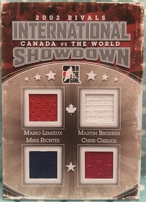 CANADA vs THE WORLD 2011 In The Game International Showdown 2002 Rivals Relics - Image 1 of 2