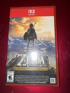 The Legend Of ZELDA Breath Of The Wild - Nintendo Switch 2 Edición TOTALMENTE NUEVO EE. UU. - Imagen 1 de 5