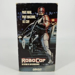 Robocop VHS 1987 - Peter Weller - Orion Studios Home Video Cult Rare Collection  - Picture 1 of 6