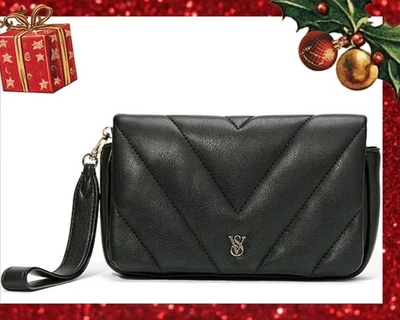 Victorias Secret, telefone pulseira acolchoada couro fecho magnético novo com etiquetas  - Imagem 1 de 4