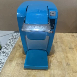 Keurig K10 Mini Single Serving Coffee Maker Teal Great Used Condition Tested * - Picture 1 of 11