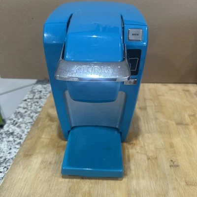 Keurig K10 Mini Single Serving Coffee Maker Teal Great Used Condition Tested * - Image 1 of 4