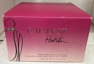 Catalyst Halston Perfumed Bath Powder 150 g (5.3 oz) New With Box - Picture 1 of 2
