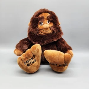 Smoky Mountains Bigfoot Sasquatch Plush 10" Brown Stuffed Animal Toy Souvenir - Picture 1 of 9