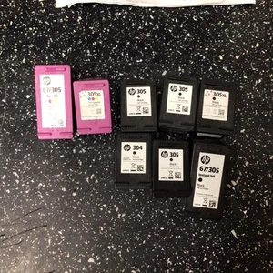 HP 305 Empty Ink Cartridges (8) - Afbeelding 1 van 2