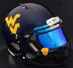 WEST VIRGINIA MOUNTAINEERS WVU Riddell Speed Full Size REPLICA Football Helmet - Picture 1 of 10