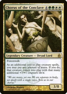 (2x) CHORUS OF THE CONCLAVE - Ravnica – MTG Magic the Gathering Card - Picture 1 of 5