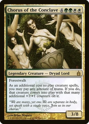 (2x) CHORUS OF THE CONCLAVE - Ravnica – MTG Magic the Gathering Card - Image 1 of 4