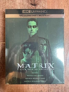 The Matrix 4 Film Deja Vu Collection (4K UHD + Blu-ray, EU Import, Region Free) - Picture 1 of 5