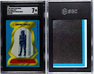1980 Topps Star Wars #57 BOBA FETT The Empire Strikes Back Sticker SGC 7 S233 - Picture 1 of 3
