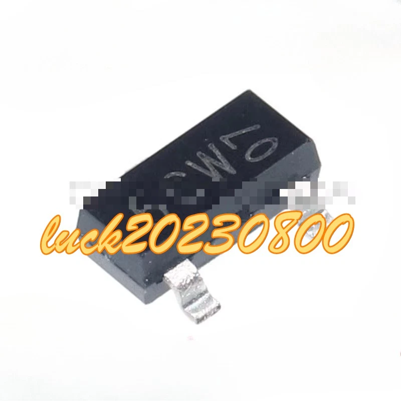 10PCS NEW BC807-40,215 5CW SOT-23 -45V/-500mA#TT - Image 1 of 1