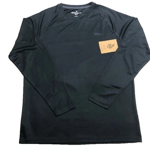 Camisa Eddie Bauer Natación Protección Antierupciones Para Hombres L Gris Tormenta Protección Solar Secado Rápido - Imagen 1 de 9