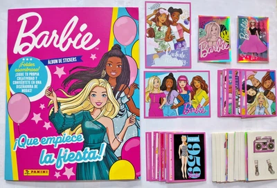 ALBUM BARBIE 65° ANNIVERSARIO PANINI 2024 + SET COMPLETO ADESIVI 191/191 MATTEL - Immagine 1 di 4