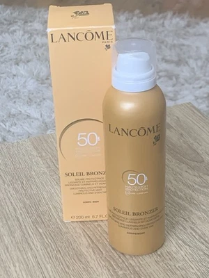 Lancome Soleil Bronzer SPF50 Smoothing Protective Mist Body 200ml Boxed *New* - Image 1 of 4