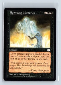 AGONIZING MEMORIES – MTG Magic the Gathering Card – Weatherlight – Uncommon - Picture 1 of 6