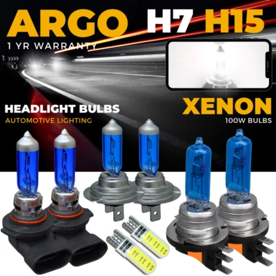 For VW Golf Mk6 Headlight 2009-12 100w DRL Xenon White Led Fog Side Light Bulbs - Image 1 of 4