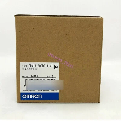 1PC NEW IN BOX Omron CPM1A-20CDT-A-V1 CPU Controller fedex or DHL - Image 1 of 2