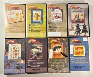 Reading Rainbow Hosted by Lavar Burton VHS Tape Bundle of 8 Titles 30 Minutes @ - Imagen 1 de 4