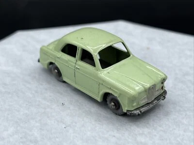 1958 Matchbox Lesney Moko Green 57 WOLSELEY 1500 GRAY WHEELS  - Image 1 of 4