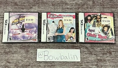 Bratz : Girlz Really Rock , Fashion Studio , All Star Cheer ( Nintendo DS ) NEW! - Image 1 of 4