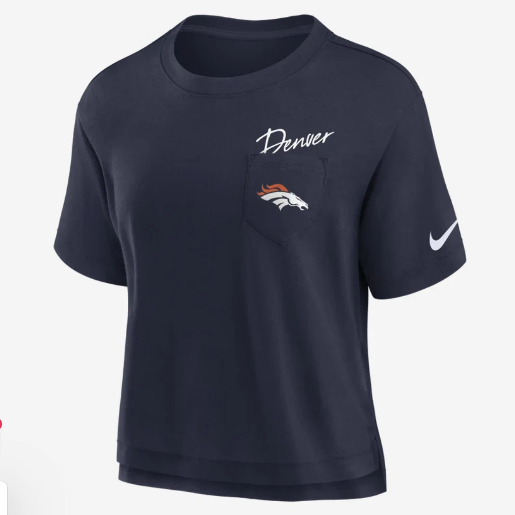 Denver Football Fan T-Shirt - 'Mile High 'Til The Day I Die' Navy Tee (Unlicensed, Size 3X-Large)
