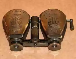 Antique Maritime Brass Monocular Binocular Vintage Nautical spyglass Monocular - Picture 1 of 4