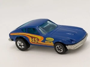Vintage Hot Wheels 1976 Datsun 280Z Z Whiz Malaysia Blue #15 NEAR MINT - Picture 1 of 6