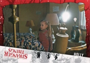 Tarjeta base paralela roja Stranger Things Upside Down, Holly (15) #04/50 - Imagen 1 de 2